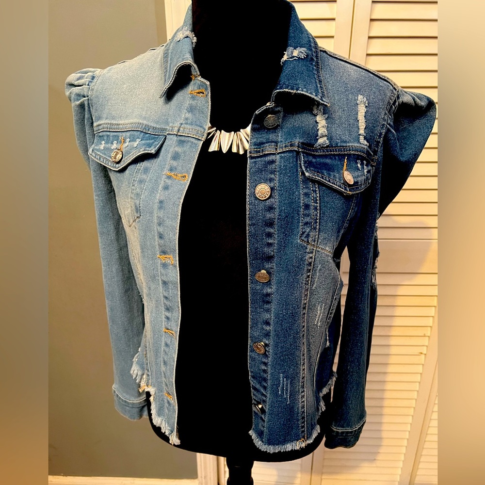 2BME Jean Jacket small